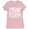 new york Ladies Fitted T-Shirt