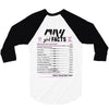 May Girl Facts Gemini 3/4 Sleeve Shirt