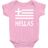 greece hellas greek flag Baby Onesie