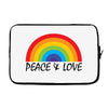 Peace &amp; Love Laptop sleeve