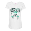 stop wars Maternity Scoop Neck T-shirt