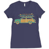 surf car Ladies Fitted T-Shirt