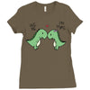 t rex problems Ladies Fitted T-Shirt