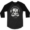 astronaut skull 3/4 Sleeve Shirt