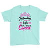 Celebrating With the 4th Birthday Queen Youth Tee