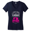 I Don't Need Therapy Just Need Sewing Women's V-Neck T-Shirt
