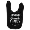 resting grinch face Baby Bibs