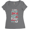 fandom life Women's Triblend Scoop T-shirt