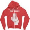 read between the lines Zipper Hoodie