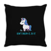 don't dream it, do it Throw Pillow