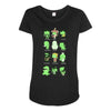 Funny Cthulhu T Shirts Maternity Scoop Neck T-shirt