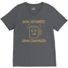 over caffeinated (2) V-Neck Tee
