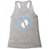 Baby Boy with Heart Any Name Customized Racerback Tank