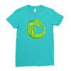 alien ouroboros Ladies Fitted T-Shirt