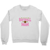 softball mom glitter Crewneck Sweatshirt