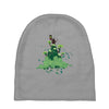 platform in the clouds Baby Beanies