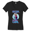 sister of the birthday girl Women's V-Neck T-Shirt