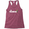 the walking dad Racerback Tank