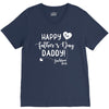 Happy First Father's Day Daddy V-Neck Tee