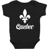 quebec canada Baby Bodysuit