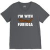i'm with furiosa V-Neck Tee