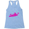 kayak chick Racerback Tank
