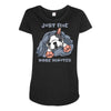 just 5 more minutes Maternity Scoop Neck T-shirt