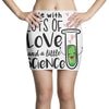 Made With Lots Of Love And a Little Science Mini Skirts