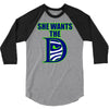 she wants the d seattle 3/4 Sleeve Shirt