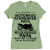 motorrad papa Ladies Fitted T-Shirt