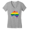 Lgbt Equality Australia Women's V-Neck T-Shirt