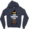 The Witch Is In Zipper Hoodie