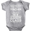 This 2 ND Grade Teacher Has An Amazing! Class Baby Onesie