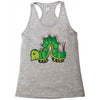 funny animal Racerback Tank