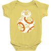 calavera droid Baby Bodysuit
