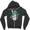yellow wars Zipper Hoodie