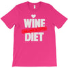 wine diet challenge accepted T-Shirt