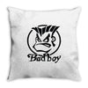 bad boy Throw Pillow