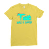mac and cheese Ladies Fitted T-Shirt