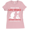 Pray for Las Vegas, Route 91 Harvest 2017 Ladies Fitted T-Shirt