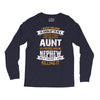 Super Cool Aunt Of A Freaking Awesome Nephew Long Sleeve Shirts
