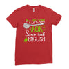 teacher tee! Ladies Fitted T-Shirt