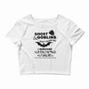 ghost &amp; goblins don't scare me! i survived carcionid cancer please sup Crop Top