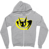 arkham orgins joker bat Zipper Hoodie