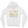 team 10 limited edition gold Zipper Hoodie