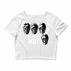 the skulls Crop Top