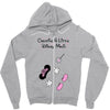 Creating a Little Disney Magic Pink Glitter Zipper Hoodie