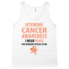 wear peach for uterine cancer Tank Top