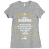 i am a scorpio Ladies Fitted T-Shirt