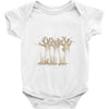 can&rsquo;t see the forest Baby Onesie